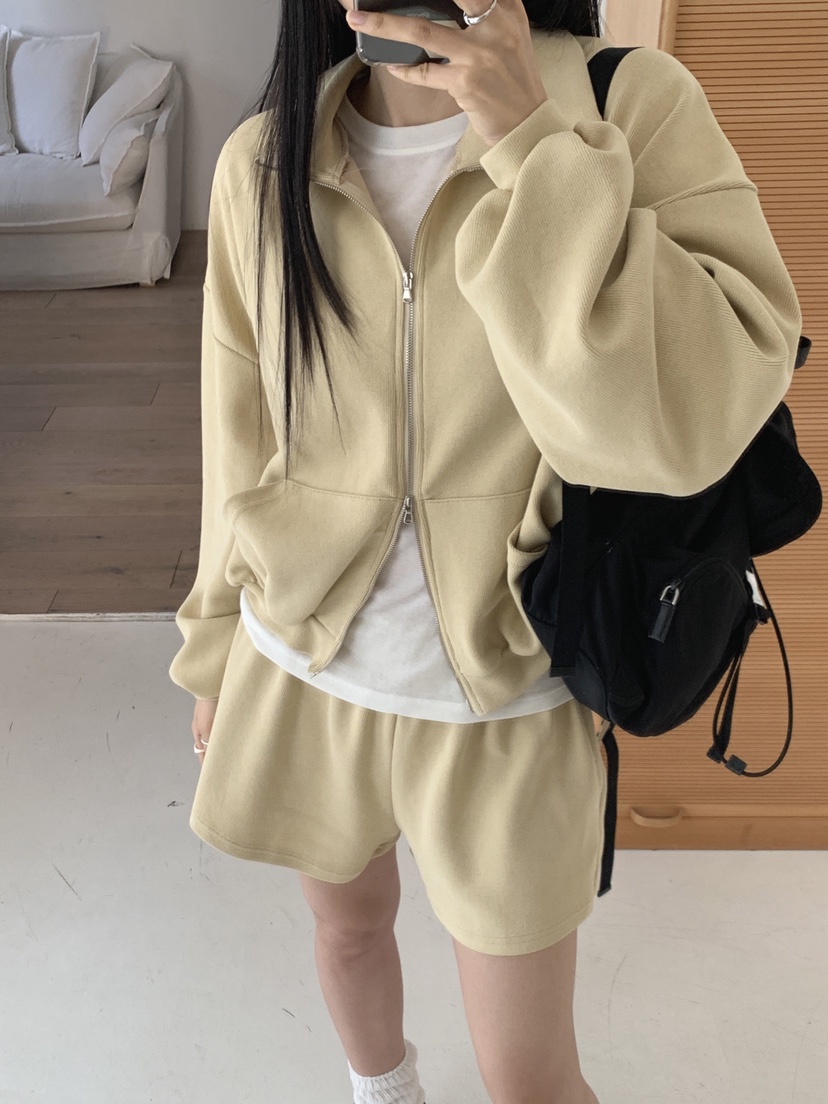 COME OPEN/HAPER韓國直郵女裝新款休閑真品26春夏夾克拉鏈COME OPEN/HAPER夾克