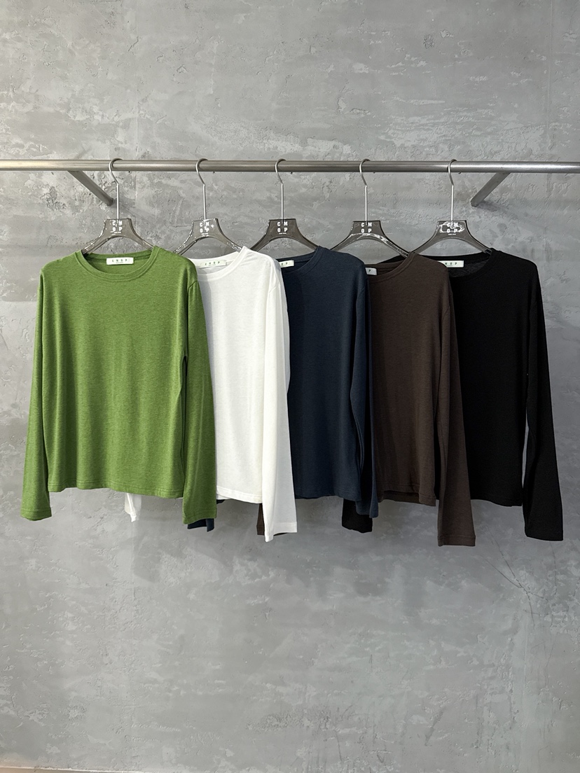 COME OPEN/HAPER韓國代購女裝新款職業休閑26春夏長袖T恤COME OPEN/HAPER長袖T恤