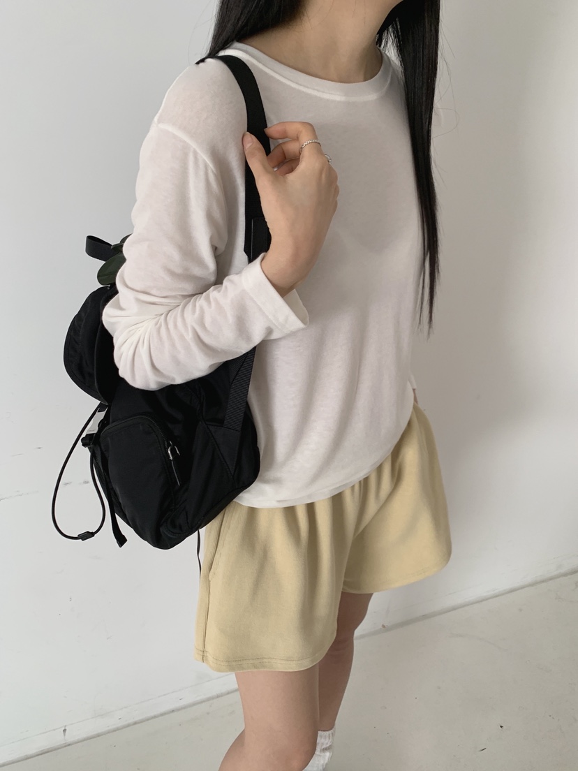 COME OPEN/HAPER韓國代購女裝新款職業休閑26春夏長袖T恤COME OPEN/HAPER長袖T恤