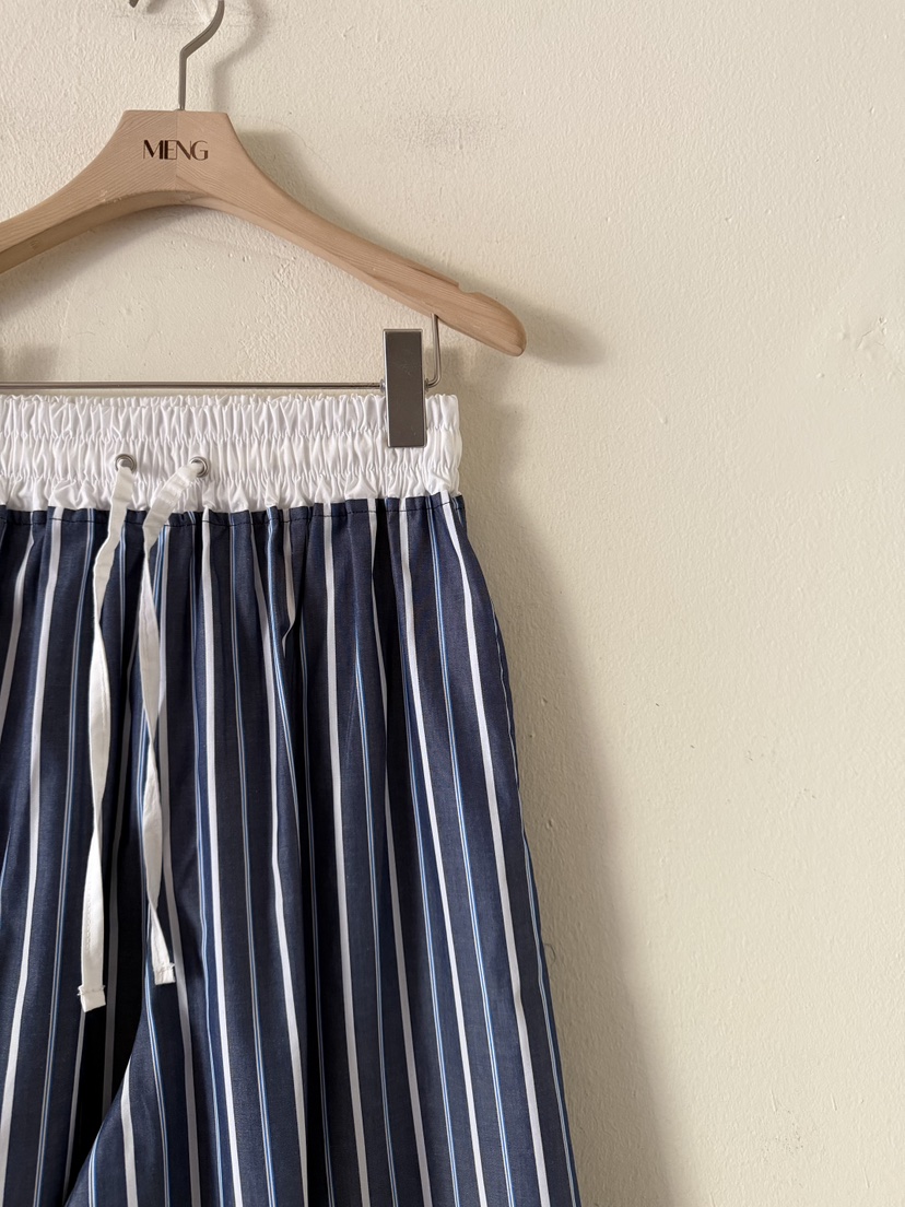 MENG東大門直郵女裝新品推薦熱賣職業26春夏真品休閑褲條紋MENG休閑褲