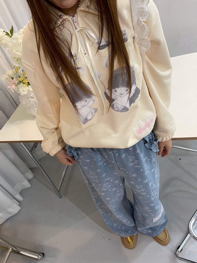 BOUTIQUE-L東大門代購女裝新品時尚推薦人氣職業休閑褲小熊BOUTIQUE-L休閑褲