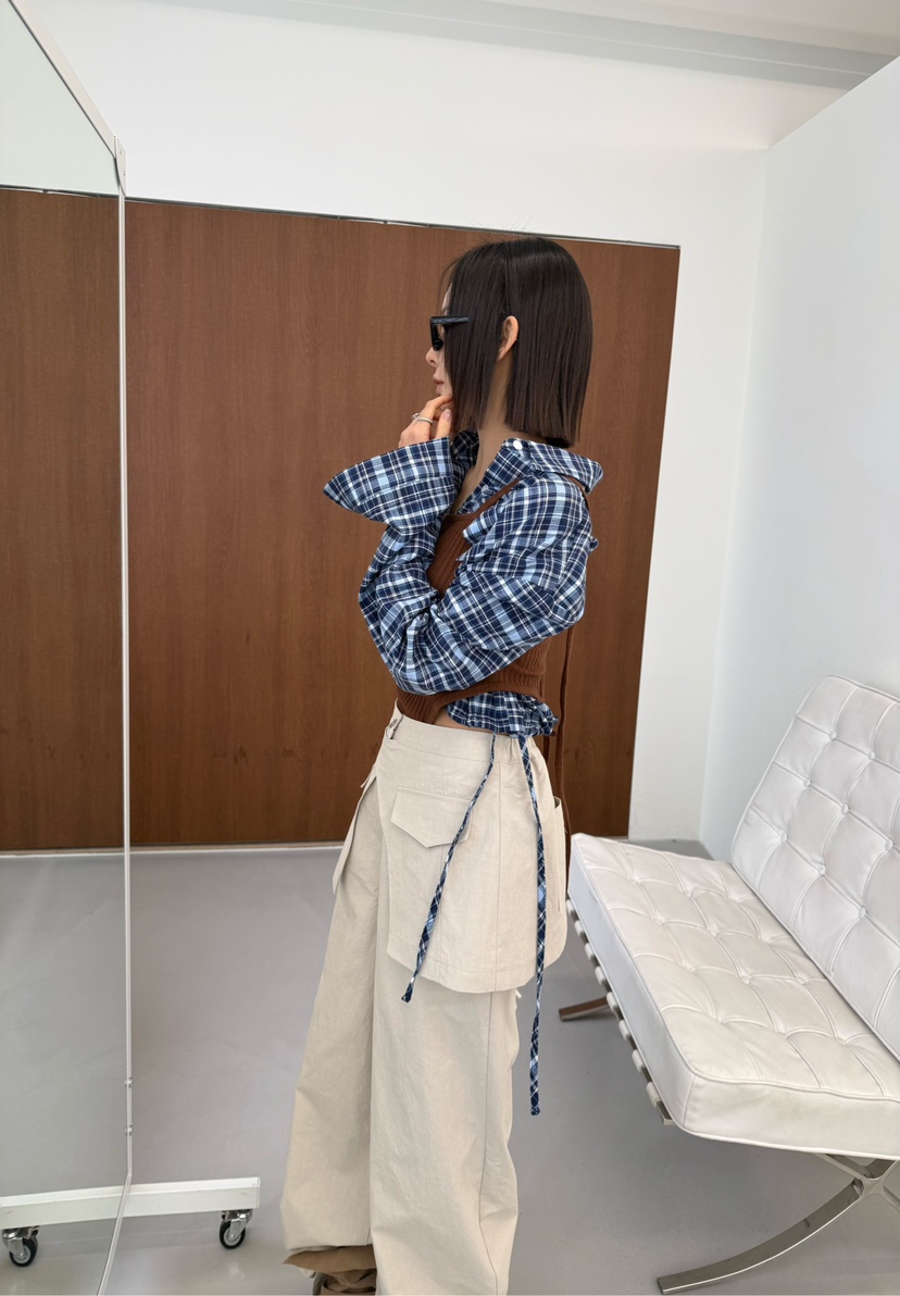 DENVER東大門直郵女士新品職業真品熱賣人氣休閑襯衫蕾絲衫DENVER襯衫/蕾絲衫