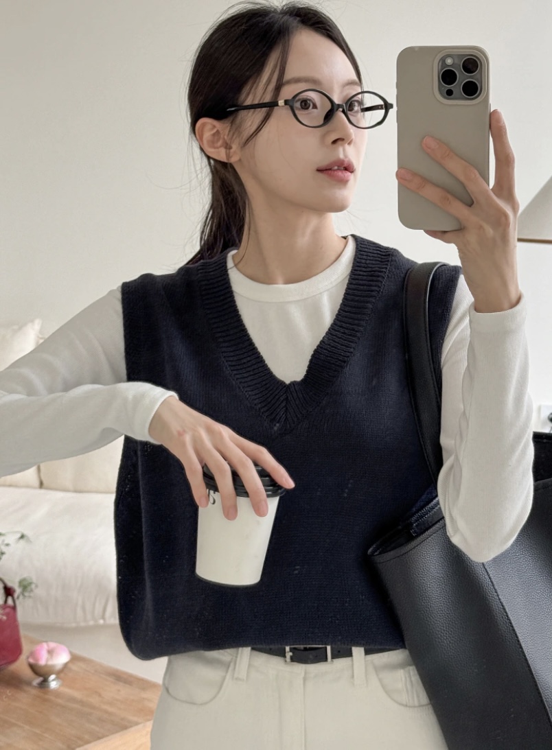 BLACK NOTE東大門直郵女裝新款人氣26春夏熱賣休閑吊帶背心BLACK NOTE吊帶/背心