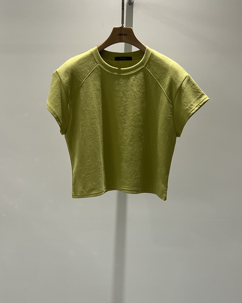 DENISE韓國代購女士新品熱賣時尚26春夏人氣休閑真品職業T恤DENISET恤圖色3