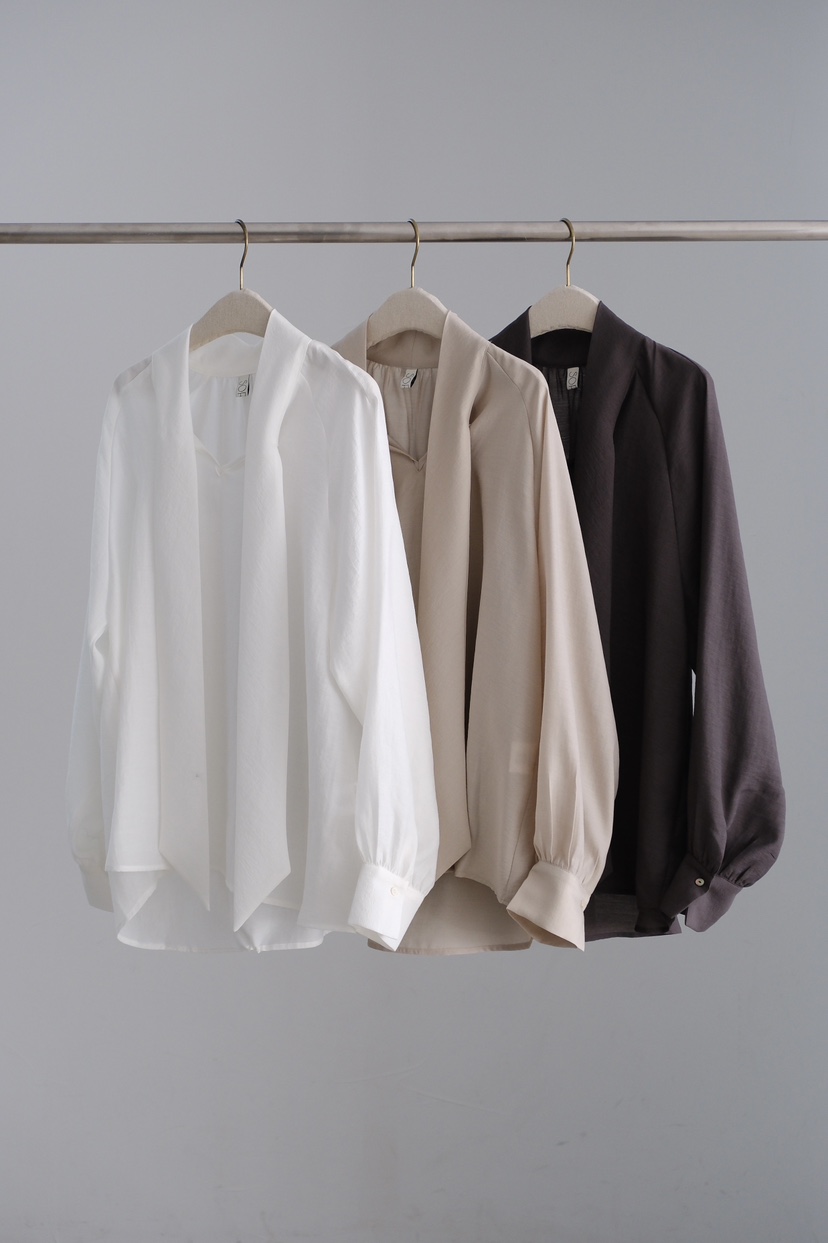 SORBET/FLAT WHITE韓國代購女士新款時尚人氣襯衫蕾絲衫SORBET/FLAT WHITE襯衫/蕾絲衫