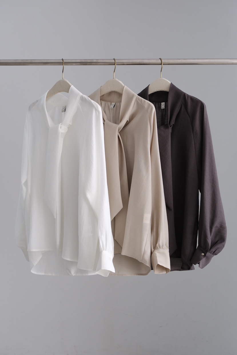 SORBET/FLAT WHITE韓國代購女士新款時尚人氣襯衫蕾絲衫SORBET/FLAT WHITE襯衫/蕾絲衫