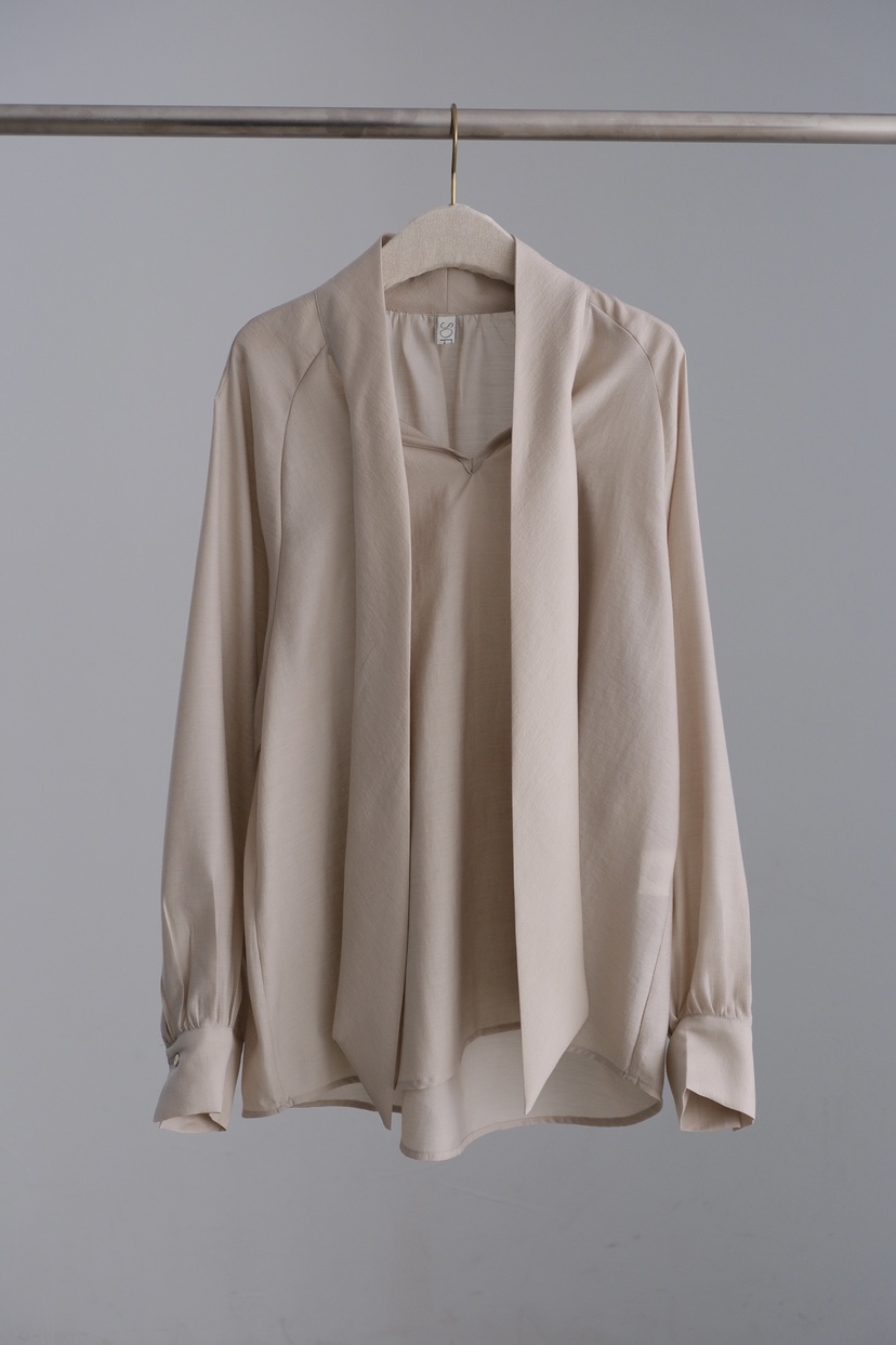 SORBET/FLAT WHITE韓國代購女士新款時尚人氣襯衫蕾絲衫SORBET/FLAT WHITE襯衫/蕾絲衫圖色3