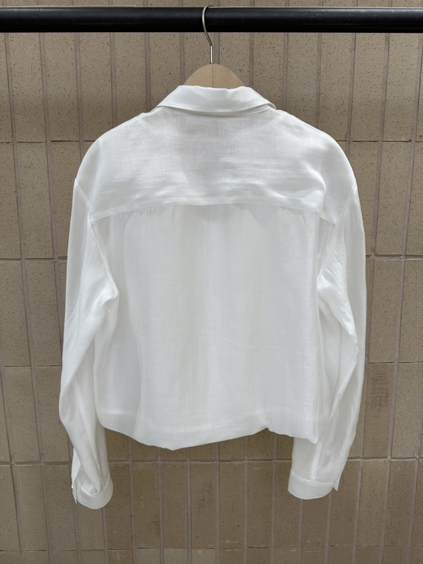 FOSET東大門直郵女士新品26春夏人氣真品襯衫蕾絲衫絲綢雙層FOSET襯衫/蕾絲衫