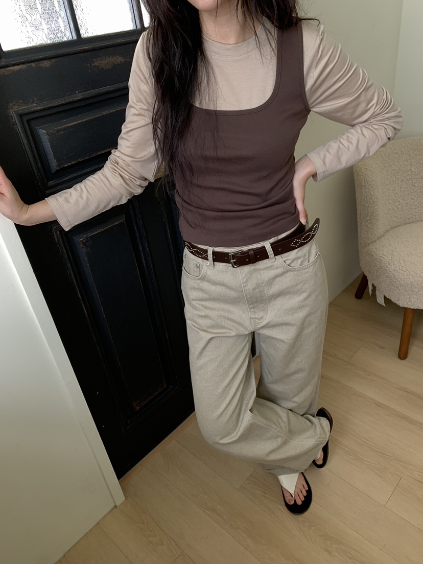 ATHEA東大門直郵女裝新品休閑推薦熱賣職業時尚26春夏長袖T恤ATHEA長袖T恤