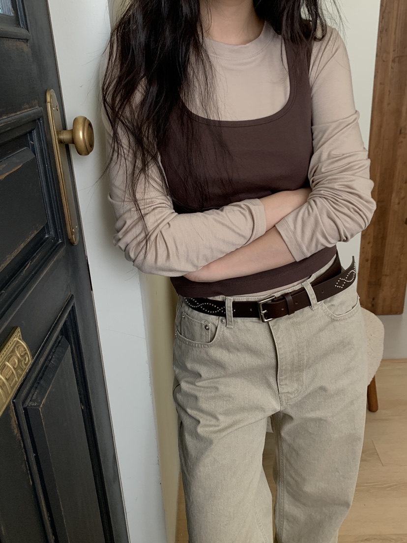 ATHEA東大門直郵女裝新品休閑推薦熱賣職業時尚26春夏長袖T恤ATHEA長袖T恤