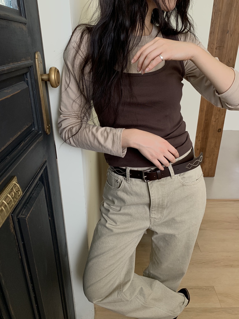 ATHEA東大門直郵女裝新品休閑推薦熱賣職業時尚26春夏長袖T恤ATHEA長袖T恤