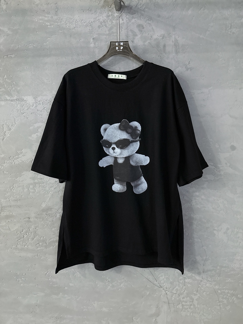 COME OPEN/HAPER韓國代購女裝新品人氣時尚推薦T恤泰迪熊COME OPEN/HAPERT恤圖色2