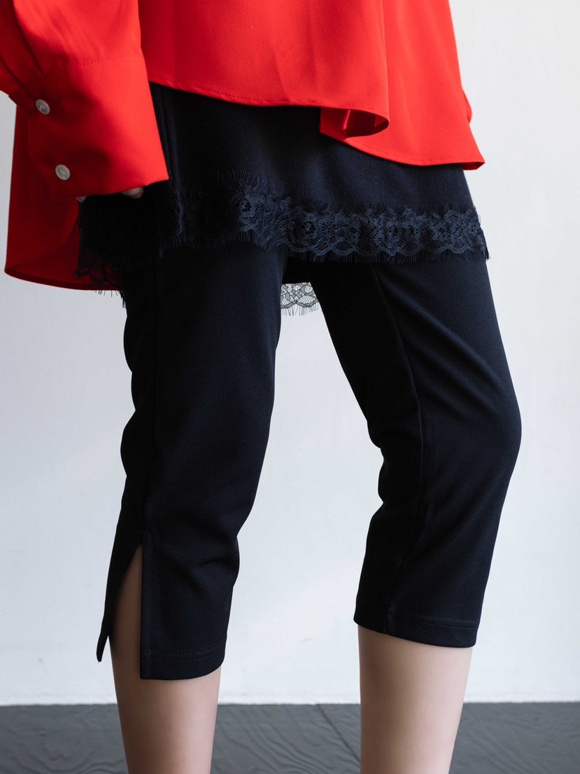 INSSENSE-A東大門代購女裝新款26春夏時尚吊帶背心蕾絲開衩INSSENSE-A吊帶/背心