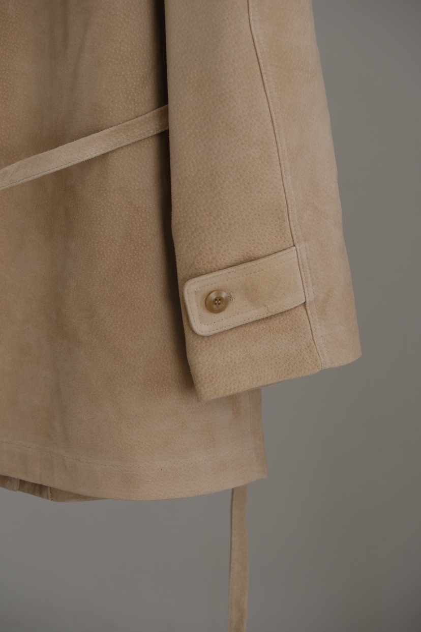 SORBET/FLAT WHITE東大門實拍女士新品真品熱賣皮衣含腰帶SORBET/FLAT WHITE皮衣