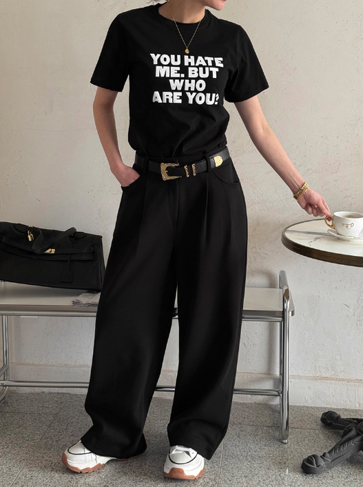 COME OPEN/HAPER東大門實拍女士新品26春夏熱賣真品休閑褲COME OPEN/HAPER休閑褲