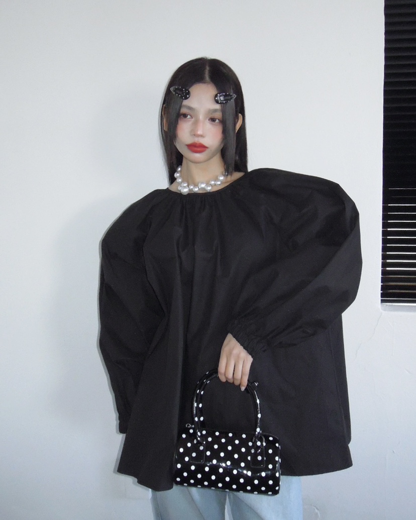 LIVE AID-P東大門代購女裝新品26春夏人氣熱賣襯衫蕾絲衫LIVE AID-P襯衫/蕾絲衫