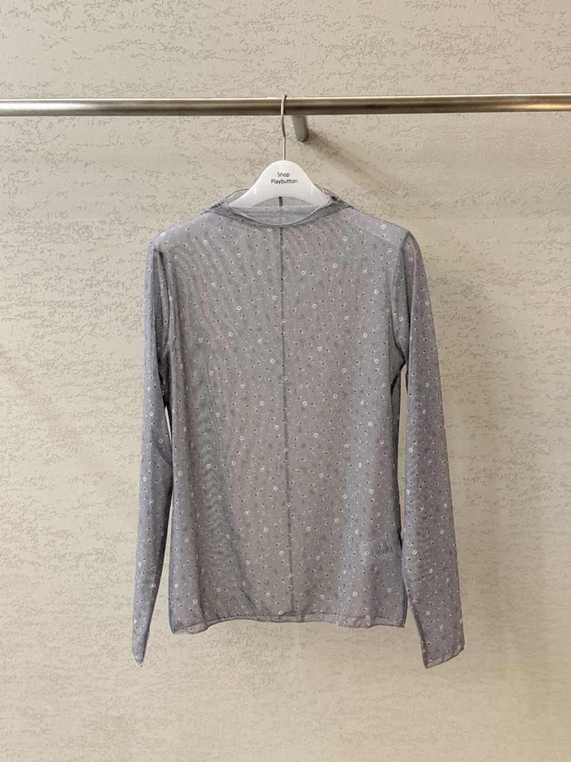 PLAYBUTTON-P東大門代購女裝新品時尚職業真品26春夏長袖T恤PLAYBUTTON長袖T恤圖色2