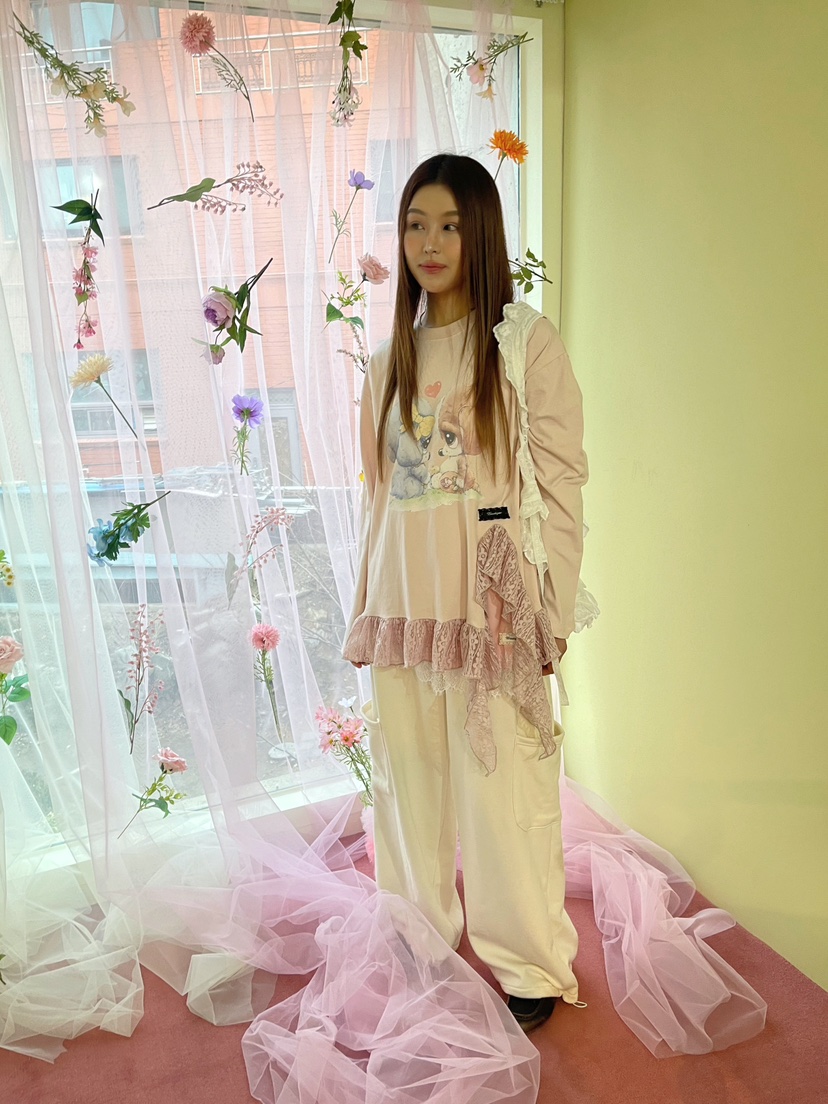 BOUTIQUE-L韓國直郵女裝新品職業休閑真品推薦人氣長袖T恤BOUTIQUE-L長袖T恤