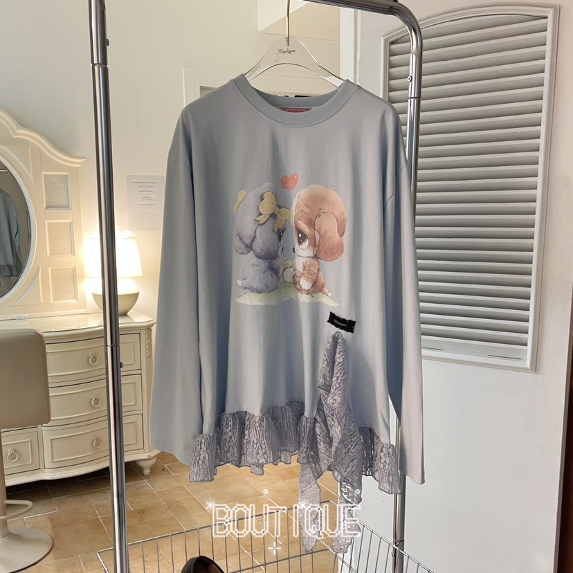 BOUTIQUE-L韓國直郵女裝新品職業休閑真品推薦人氣長袖T恤BOUTIQUE-L長袖T恤圖色3