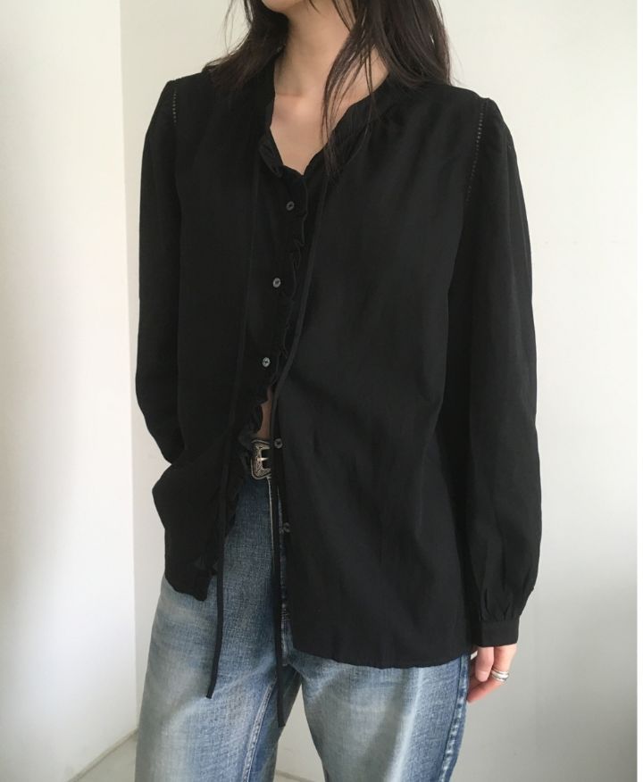 BOBBIE DOLL東大門直郵女士新款人氣26春夏推薦襯衫蕾絲衫BOBBIE DOLL襯衫/蕾絲衫