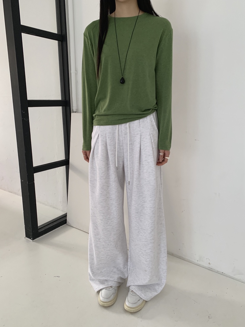 COME OPEN/HAPER東大門直郵女裝新品時尚26春夏休閑褲褶裥COME OPEN/HAPER休閑褲