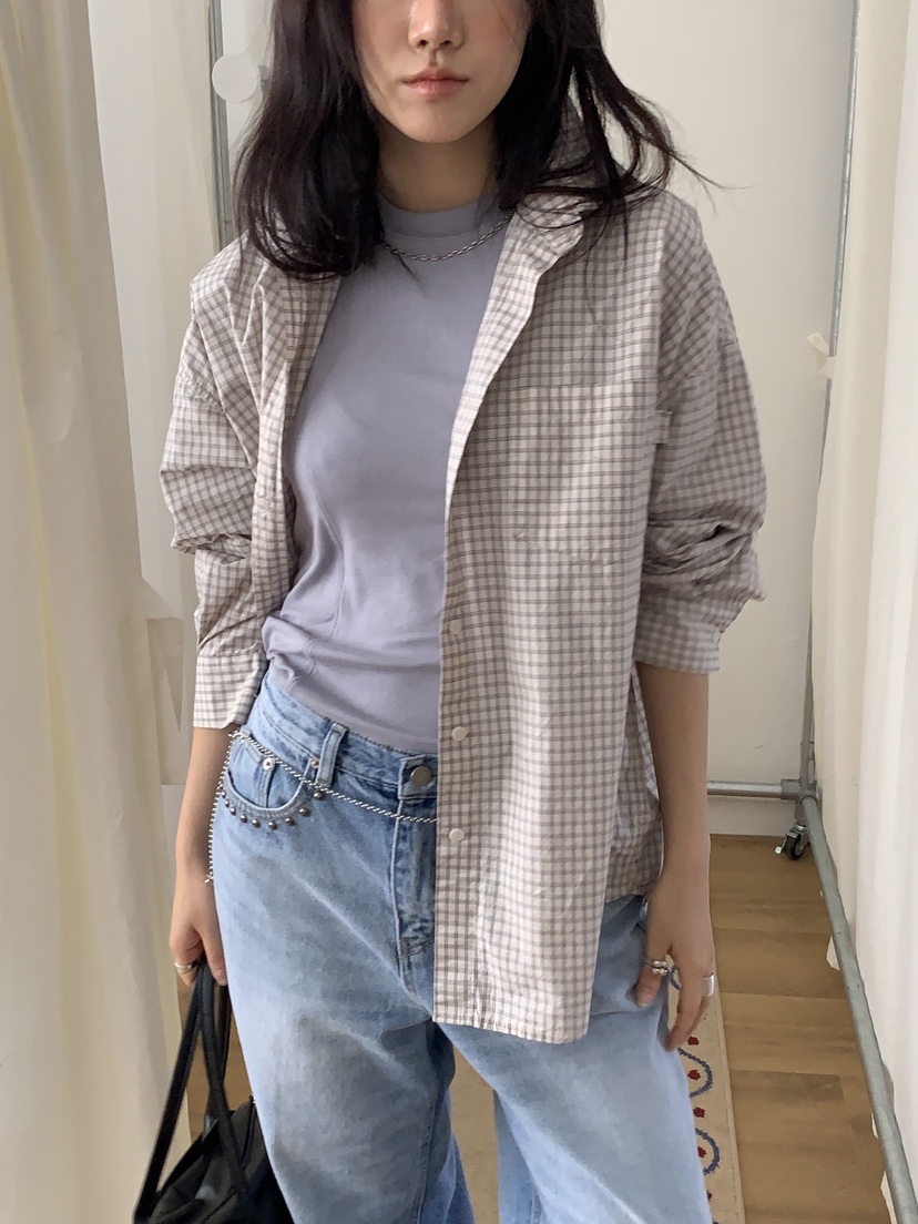 SUNDER MARKET東大門直郵女士新款推薦26春夏襯衫蕾絲衫SUNDER MARKET襯衫/蕾絲衫