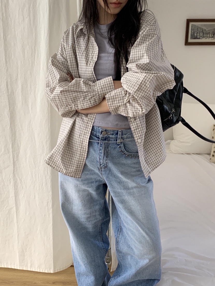 SUNDER MARKET東大門直郵女士新款推薦26春夏襯衫蕾絲衫SUNDER MARKET襯衫/蕾絲衫