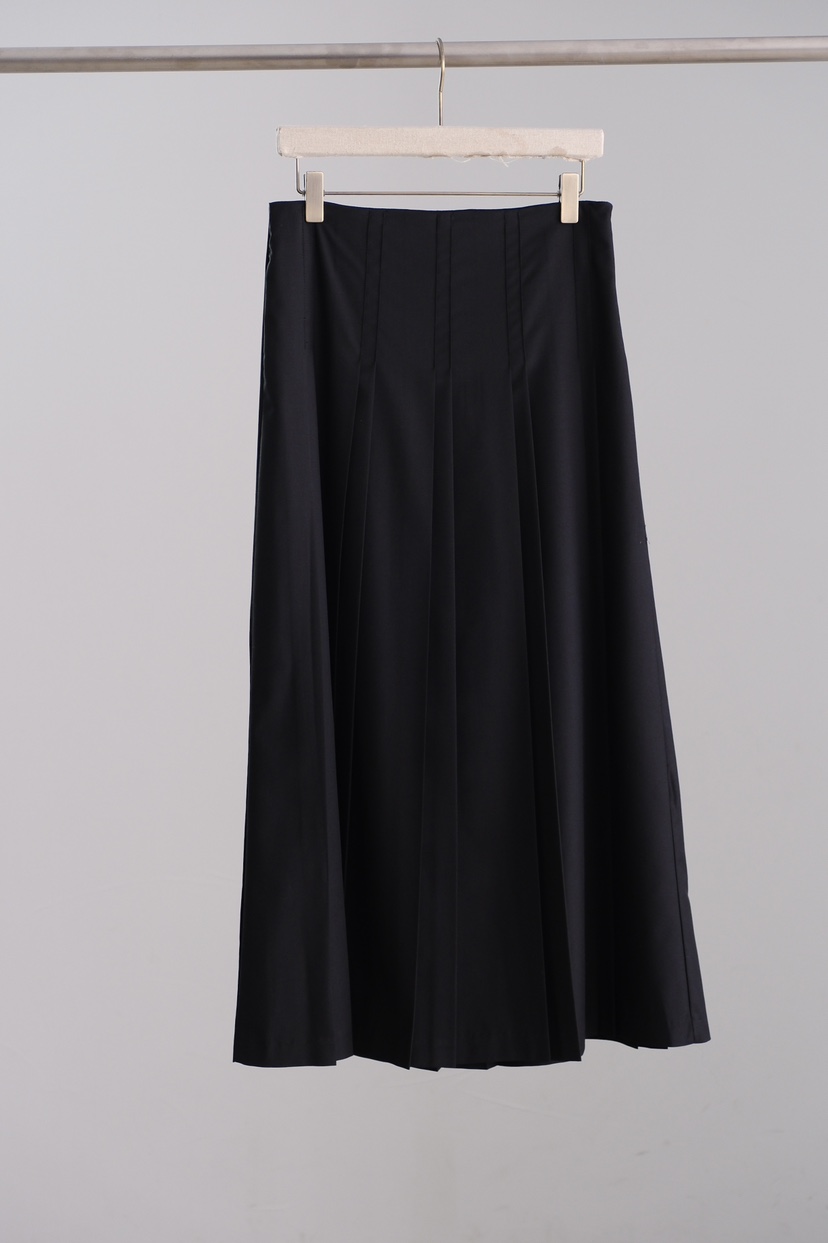 SORBET/FLAT WHITE東大門實拍女裝新款時尚熱賣長裙褶裙SORBET/FLAT WHITE長裙圖色2