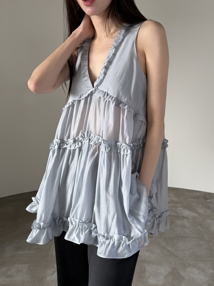 FOSET東大門代購女裝新款熱賣人氣休閑推薦職業時尚吊帶背心FOSET吊帶/背心