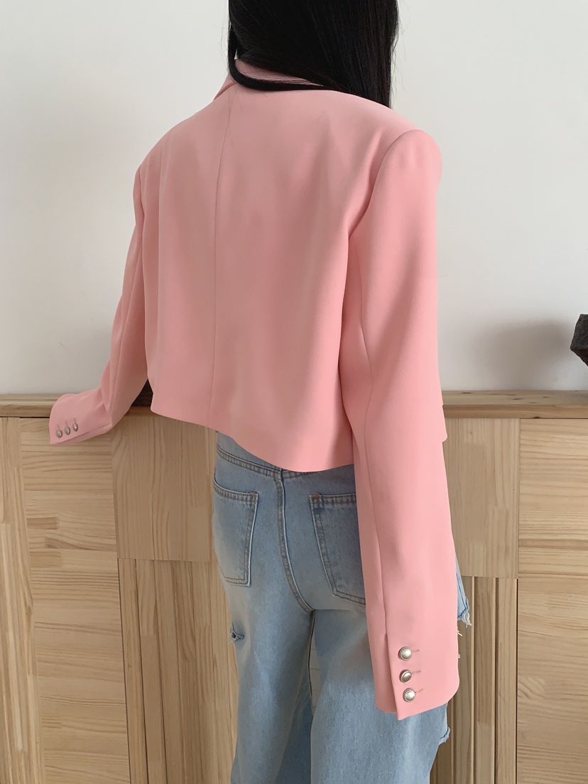 COME OPEN/HAPER東大門代購女裝新品休閑推薦熱賣夾克短款COME OPEN/HAPER夾克