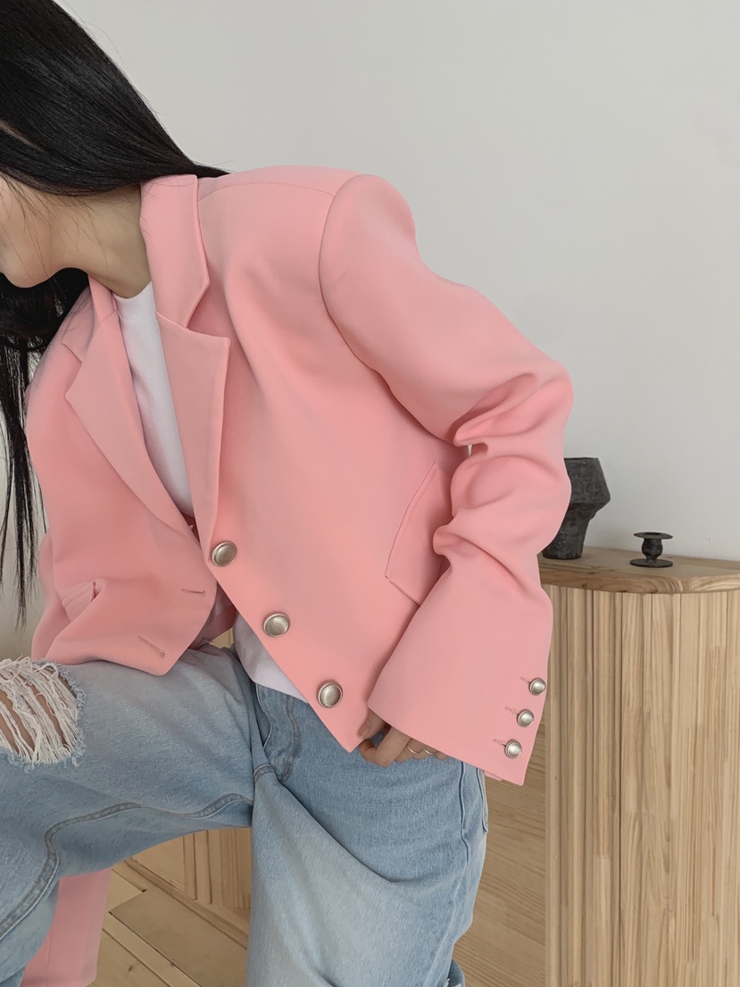 COME OPEN/HAPER東大門代購女裝新品休閑推薦熱賣夾克短款COME OPEN/HAPER夾克