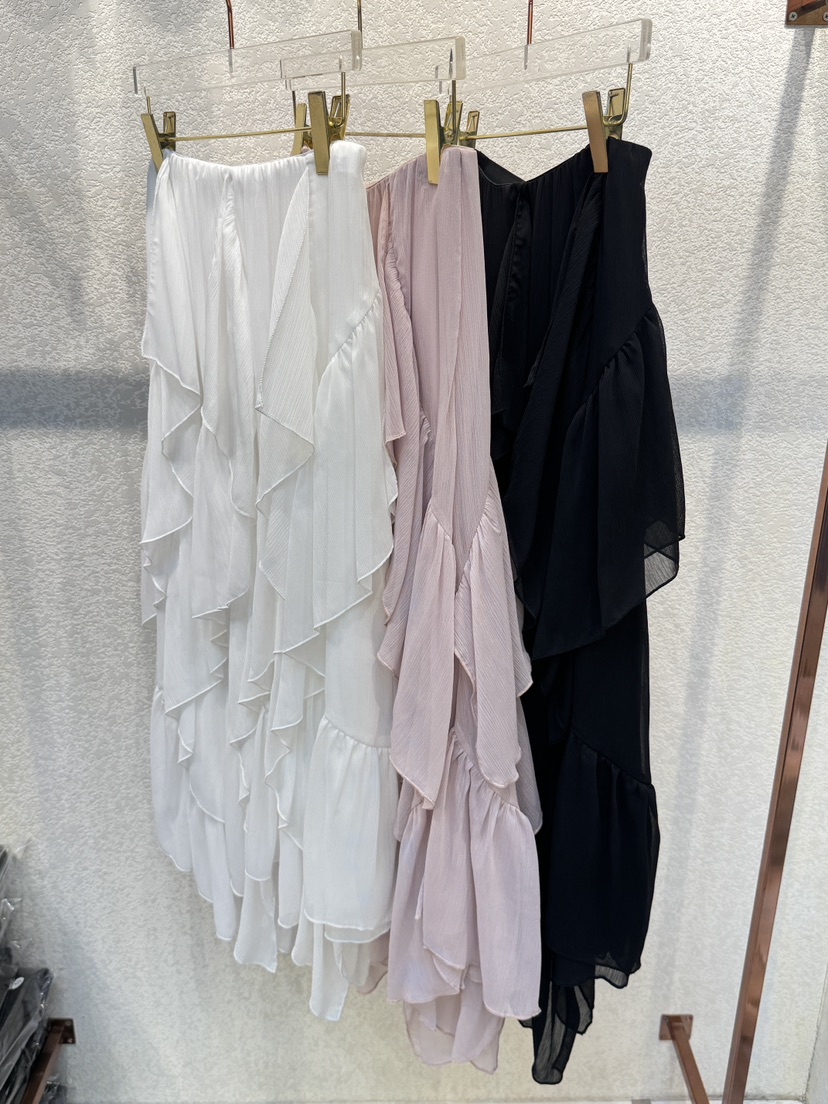 SYMBOL東大門代購女裝新品職業真品熱賣26春夏長裙不含腰帶SYMBOL長裙