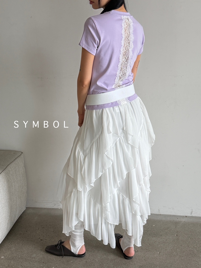 SYMBOL東大門代購女裝新品職業真品熱賣26春夏長裙不含腰帶SYMBOL長裙