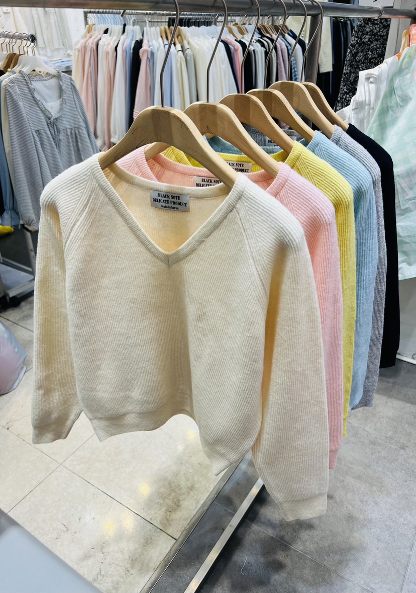 BLACK NOTE韓國直郵女士新款時尚人氣真品推薦職業針織衫BLACK NOTE針織衫