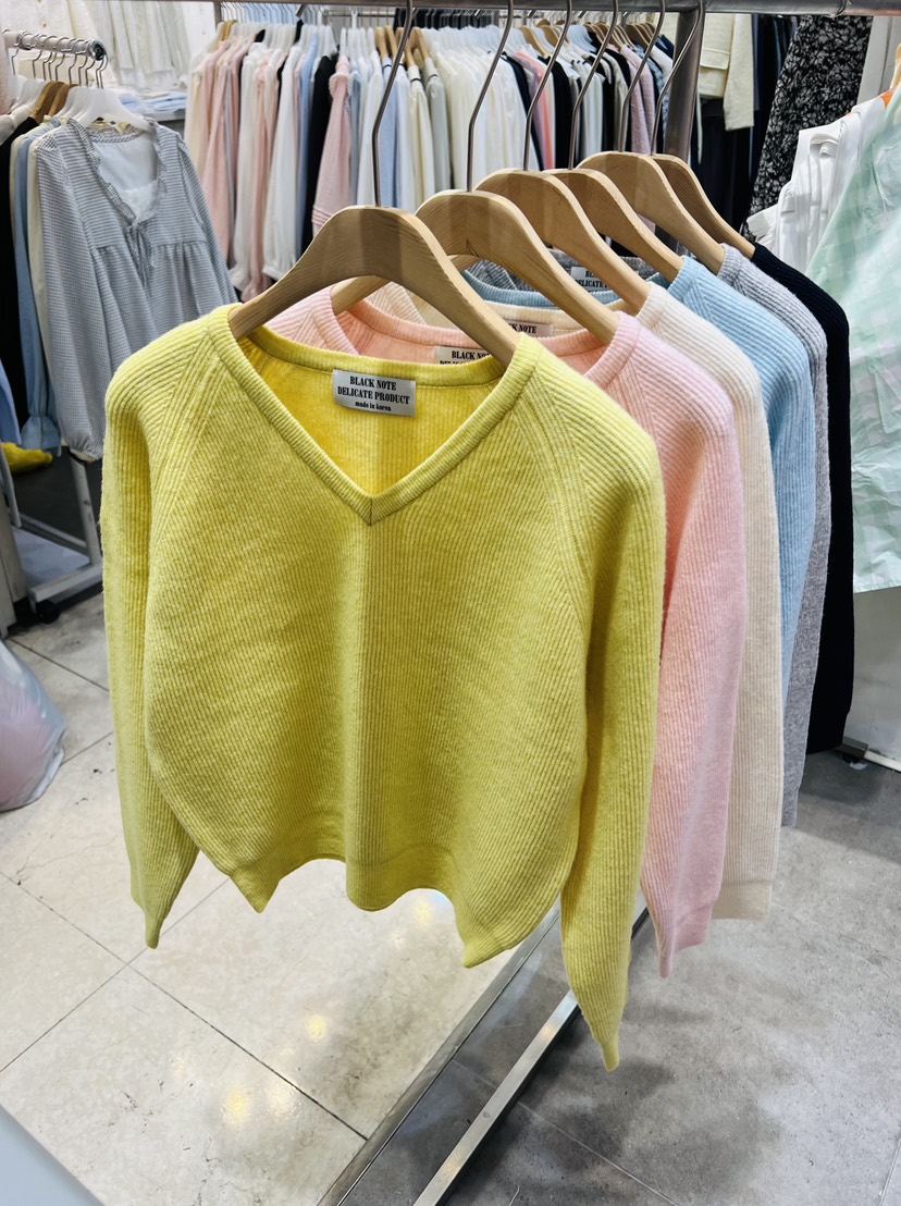 BLACK NOTE韓國直郵女士新款時尚人氣真品推薦職業針織衫BLACK NOTE針織衫