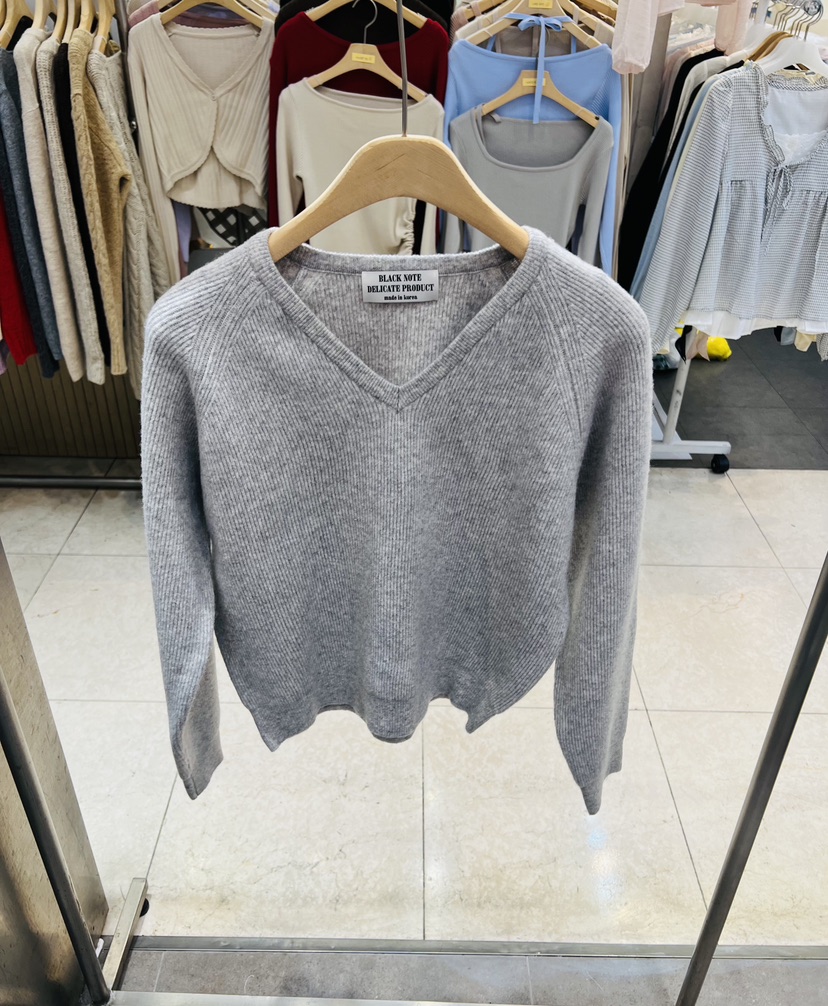 BLACK NOTE韓國直郵女士新款時尚人氣真品推薦職業針織衫BLACK NOTE針織衫圖色3