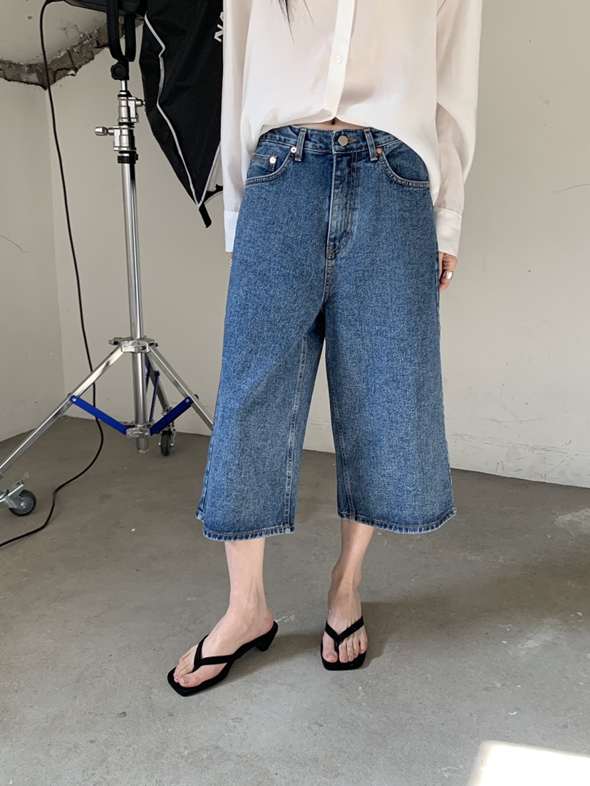 RIDGE-P韓國直郵女裝新品職業休閑真品時尚熱賣26春夏牛仔褲RIDGE-P牛仔褲