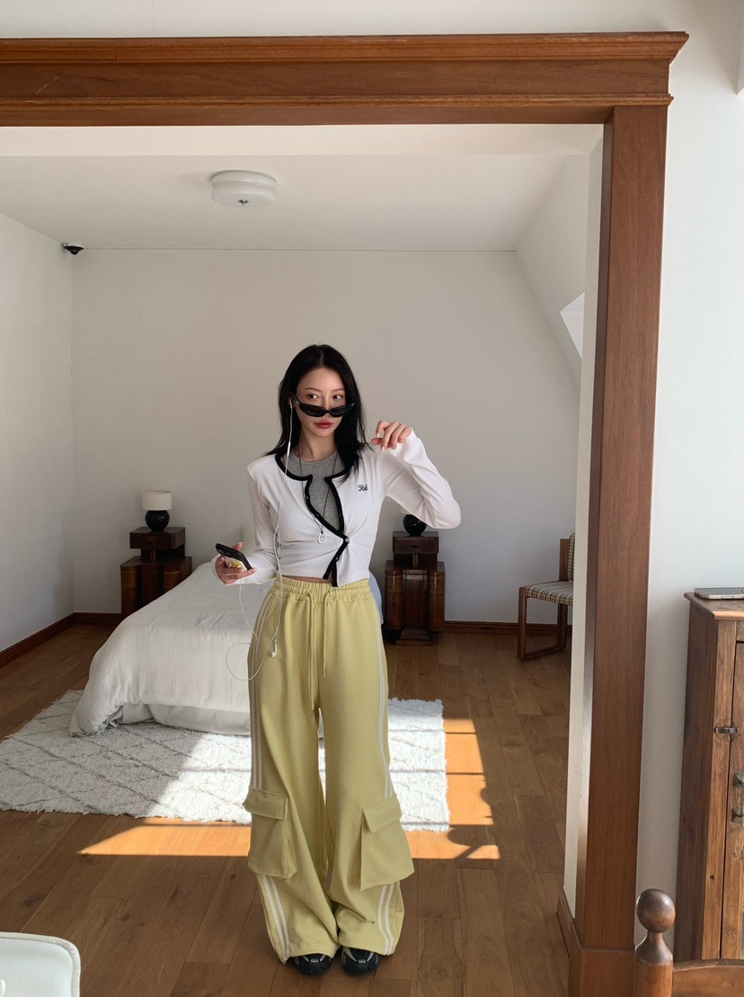 REVE CITE-L東大門直郵女裝新款休閑熱賣推薦休閑褲工裝褲REVE CITE-L休閑褲