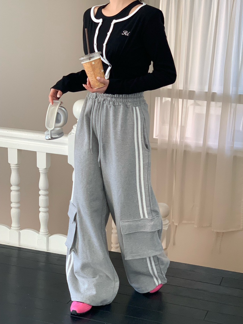 REVE CITE-L東大門直郵女裝新款休閑熱賣推薦休閑褲工裝褲REVE CITE-L休閑褲圖色4