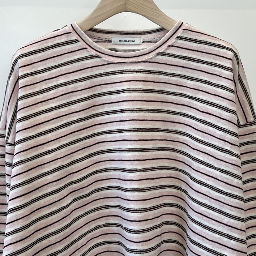 ANOTHER AVENUE東大門直郵女士新品時尚26春夏長袖T恤復古ANOTHER AVENUE長袖T恤