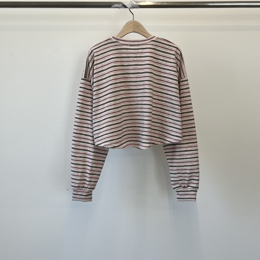 ANOTHER AVENUE東大門直郵女士新品時尚26春夏長袖T恤復古ANOTHER AVENUE長袖T恤