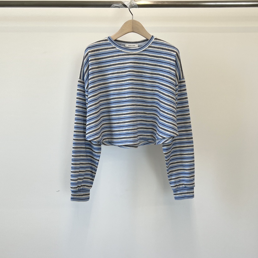 ANOTHER AVENUE東大門直郵女士新品時尚26春夏長袖T恤復古ANOTHER AVENUE長袖T恤圖色3