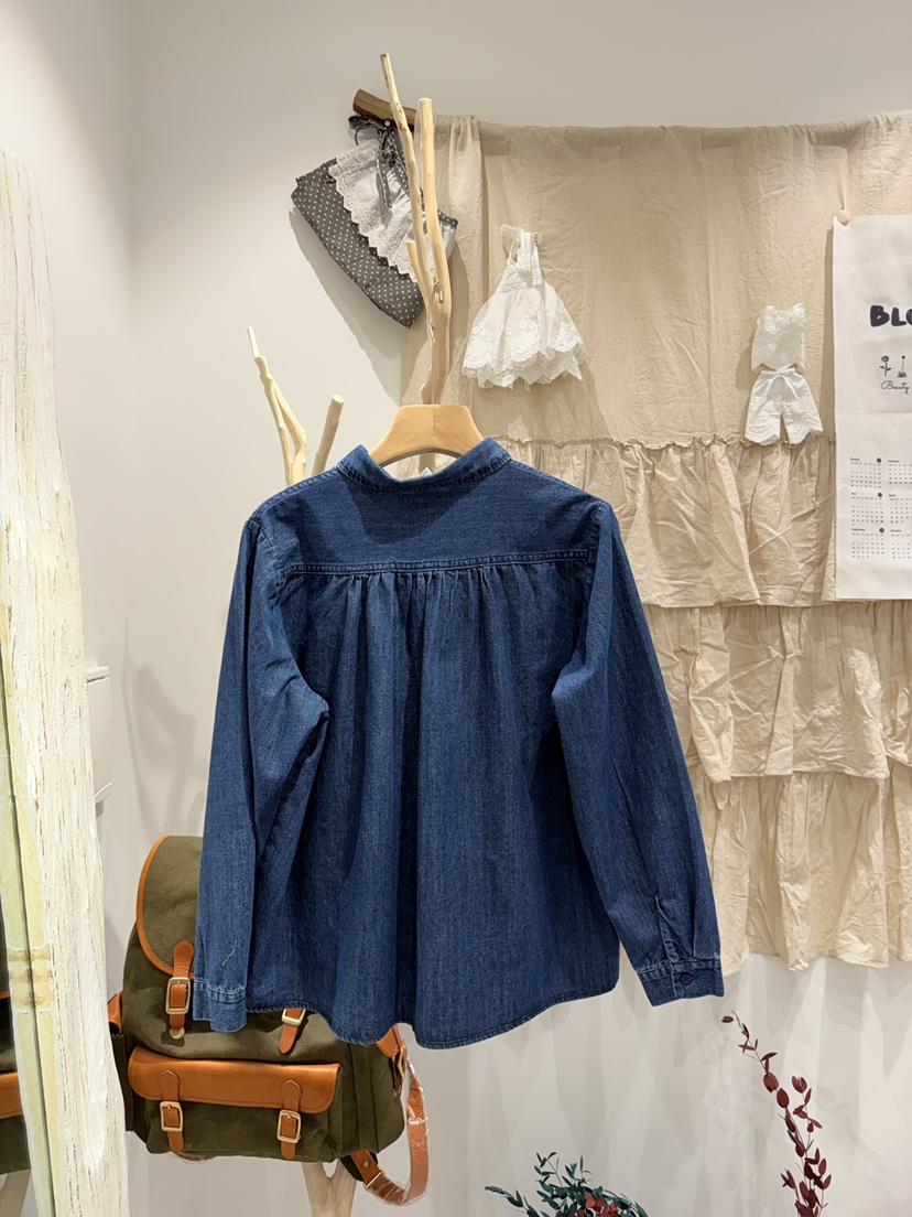 BLOOM東大門代購女士新品時尚真品推薦熱賣26春夏襯衫蕾絲衫BLOOM-S襯衫/蕾絲衫