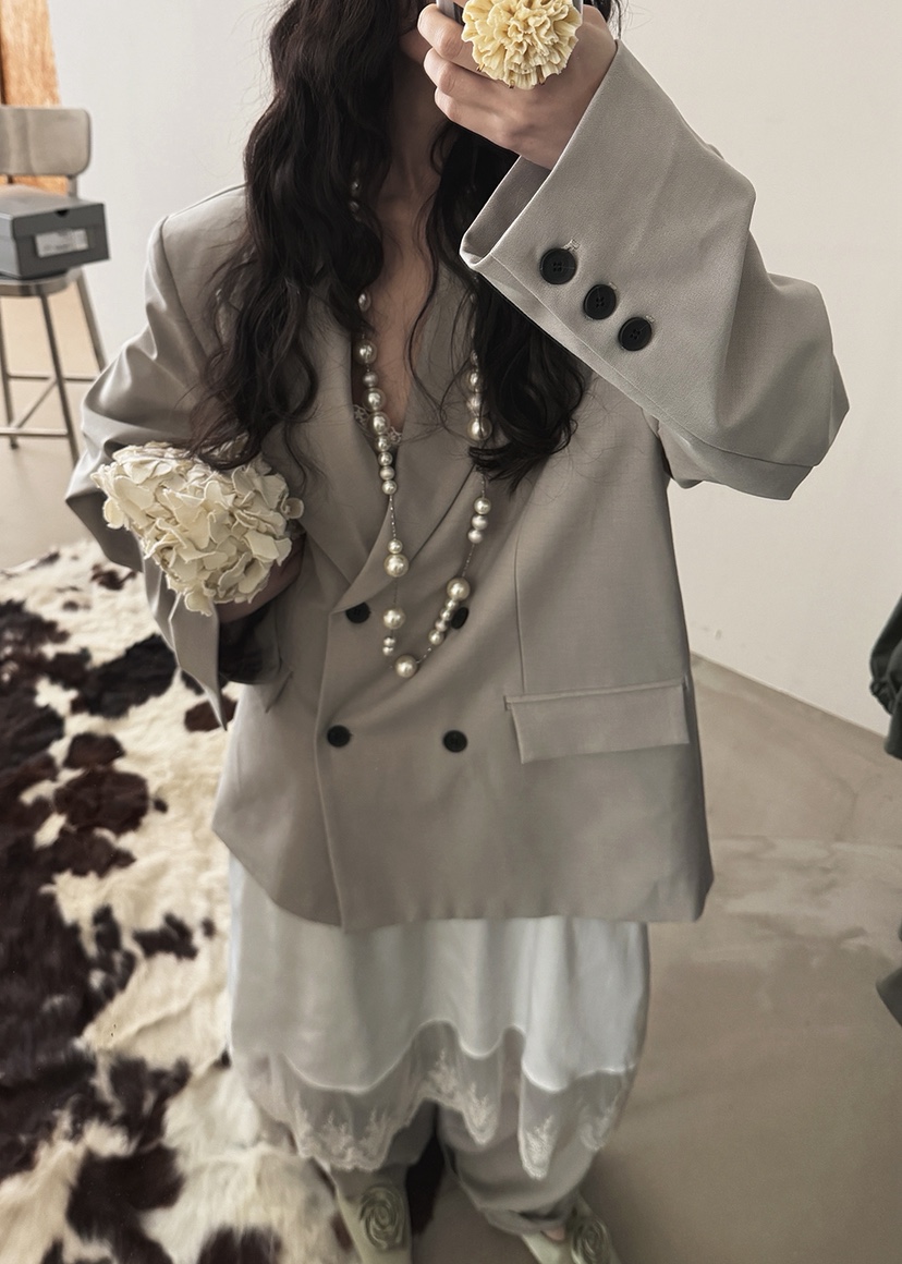 AMOOD韓國代購女士新款人氣時尚26春夏休閑熱賣真品推薦夾克AMOOD夾克