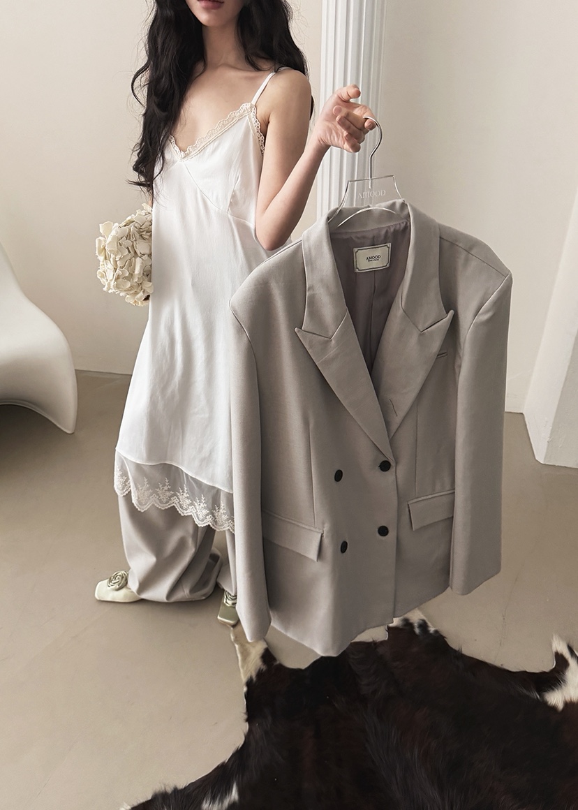 AMOOD韓國代購女士新款人氣時尚26春夏休閑熱賣真品推薦夾克AMOOD夾克