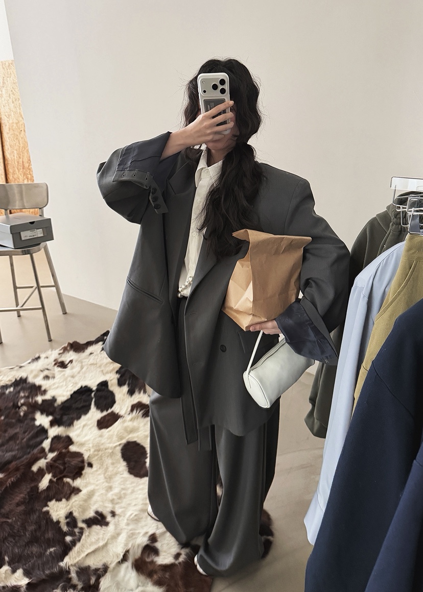 AMOOD韓國代購女士新款人氣時尚26春夏休閑熱賣真品推薦夾克AMOOD夾克