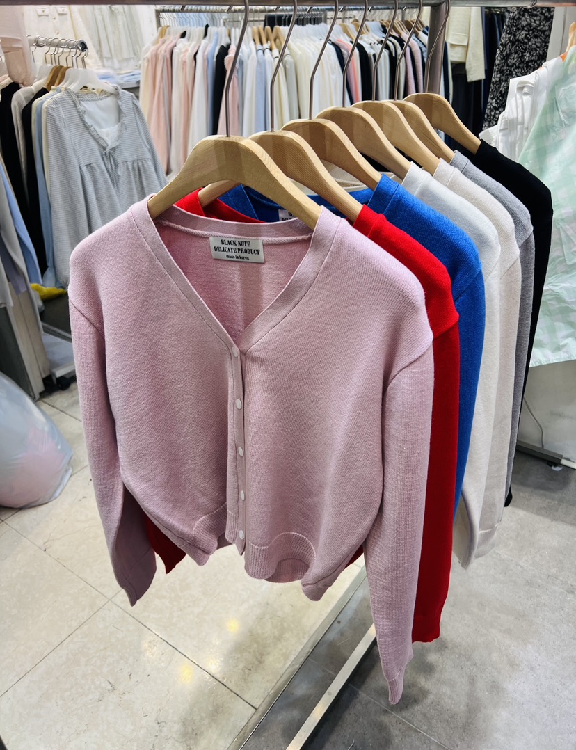 BLACK NOTE韓國代購女裝新品人氣26春夏熱賣真品針織衫開衫BLACK NOTE針織衫