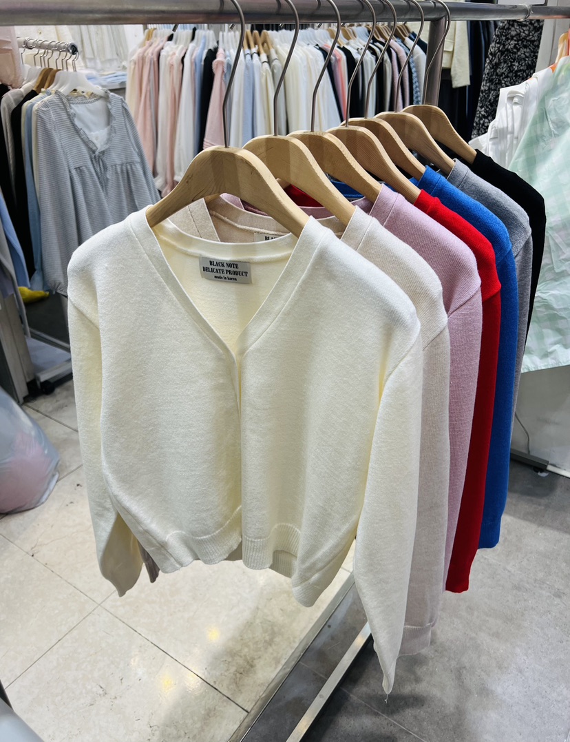 BLACK NOTE韓國代購女裝新品人氣26春夏熱賣真品針織衫開衫BLACK NOTE針織衫