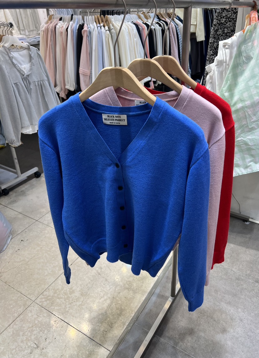 BLACK NOTE韓國代購女裝新品人氣26春夏熱賣真品針織衫開衫BLACK NOTE針織衫