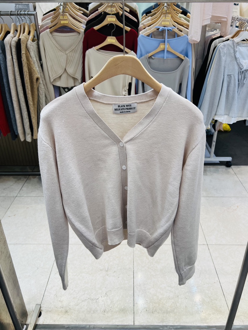 BLACK NOTE韓國代購女裝新品人氣26春夏熱賣真品針織衫開衫BLACK NOTE針織衫圖色3